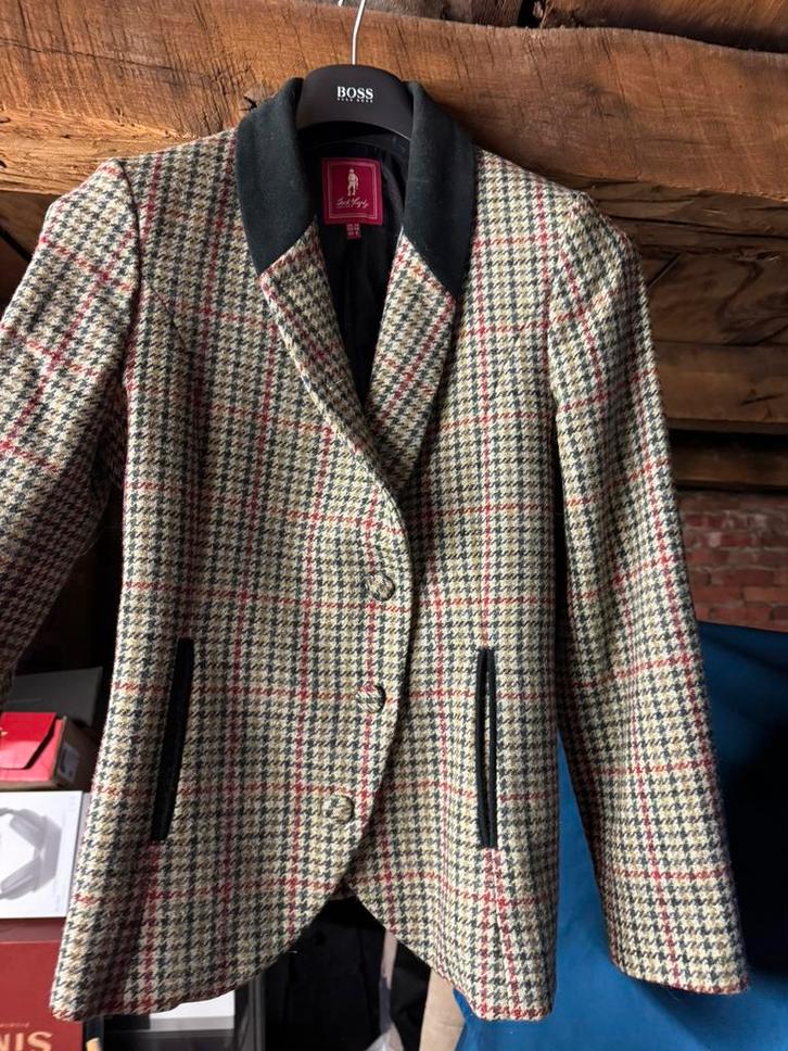 Tweed dames jasje, Kleding | Dames, Jasjes, Kostuums en Pakken, Zo goed als nieuw, Maat 38/40 (M), Overige kleuren, Ophalen of Verzenden