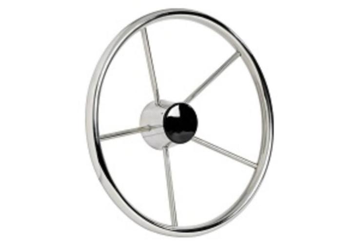 Allpa RVS stuurwiel bootstuur 32 cm, Watersport en Boten, Accessoires en Onderhoud, Nieuw, Motor en Techniek, Ophalen of Verzenden