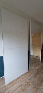 Schuifdeuren voor PAX kast. 2 x 100x236 cm, Huis en Inrichting, Kasten | Kledingkasten, Ophalen, Overige materialen, Gebruikt
