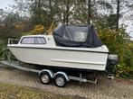 Waterland 600 met 15 pk 4 takt motor., Watersport en Boten, 10 tot 30 pk, Binnenboordmotor, Diesel, Ophalen of Verzenden