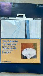 Tafelkleed om zelf te borduren, Hobby en Vrije tijd, Borduren en Borduurmachines, Ophalen of Verzenden, Nieuw