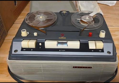 Philips bandrecorder met baden tapes reel, Audio, Tv en Foto, Bandrecorders, Met banden, Ophalen of Verzenden