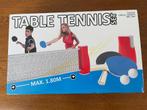 "Tafeltennis" 2Balletjes, 2 Rackets en 1 Net  Nieuw in Doos, Ophalen of Verzenden, Nieuw, Net, Batje(s) of Balletje(s)
