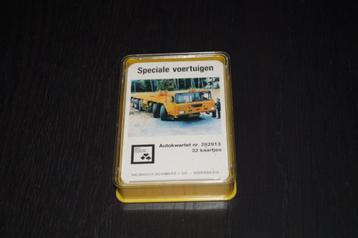 Kwartetspel Speciale voertuigen beschikbaar voor biedingen