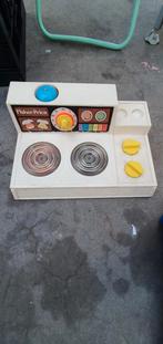 Fisher Price Keukentje Kookplaat Retro Jaren 70, Ophalen of Verzenden, Gebruikt, Kunststof, Speelkeuken-accessoire