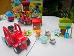 Lego Duplo 10950 Boerderij Tractor met Dieren, Ophalen, Zo goed als nieuw, Complete set, Duplo