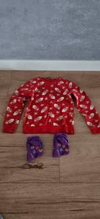 Sinterklaas trui maat 122/128 en sokken maat 31 t/m 34, Ophalen, 122 t/m 128, Jongen of Meisje