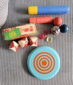 Jongleerballen, frisbee, 2x waterspuit, 3 opduik steentjes, Ophalen of Verzenden, Nieuw