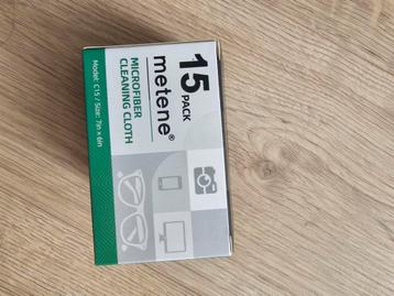 Metene Microfiber Reinigingsdoekjes - 15 Stuks beschikbaar voor biedingen