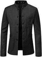 Colbertje, Maat 38/40 (M), Zwart, Nieuw, Chinees