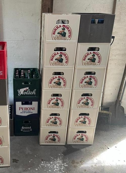 10 kratten Birra Moretti L'AutenticaKrat 24x0,30, Verzamelen, Biermerken, Nieuw, Flesje(s), Overige merken, Ophalen