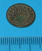 Nederland - dubbeltje 1897 - Fr - zilver, Verzenden, Zilver, 10 cent, Koningin Wilhelmina