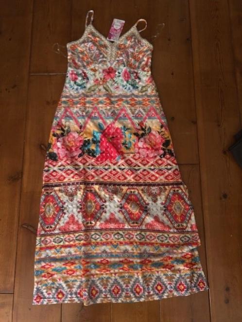 NIEUW !!!! Lange jurk 101 IDEES stretch met bandjes M/L, Kleding | Dames, Jurken, Nieuw, Maat 42/44 (L), Overige kleuren, Onder de knie