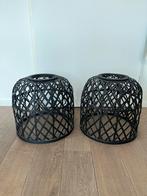 Lampenkappen, Ophalen, 25 tot 50 cm, Zwart, Rond