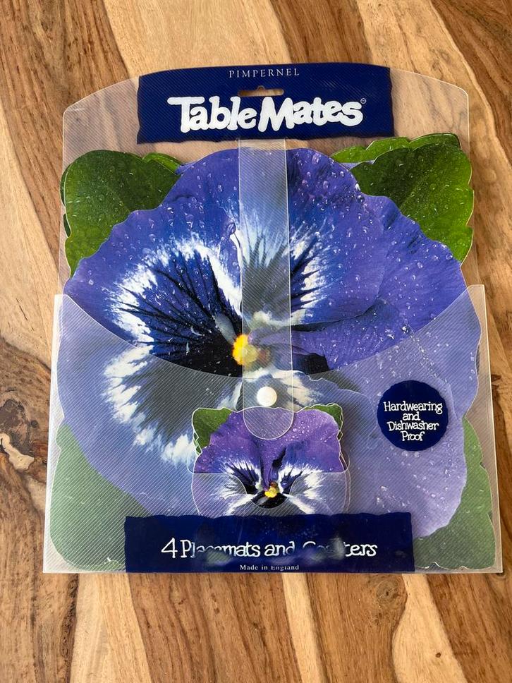 Pimpernel Table Mates Placemats & Coasters - Nieuw, Huis en Inrichting, Keuken | Bestek, Nieuw, Bestekset, Kunststof, Vaatwasserbestendig
