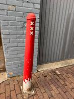 2 x Amsterdamse Paal - Iconisch Straatbeeld 2 stuks, Tuin en Terras, Tuinhekken en Hekwerk, Ophalen, Gebruikt, IJzer, Overige typen