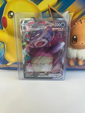 Slowking vmax pokemon kaart beschikbaar voor biedingen