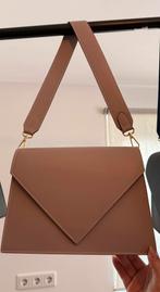 Nude tas echt leer, Ophalen of Verzenden, Nieuw, Beige, Schoudertasje