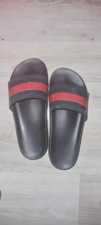 Gucci Slippers, Zwart, Zo goed als nieuw, Gucci, Ophalen