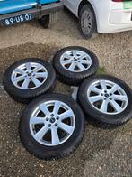Borbet origineel, 6mm winterbanden SUV 225/60R17, Ophalen, Gebruikt, Banden en Velgen, 17 inch