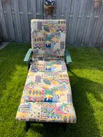 Ligstoel bed met kussen, Ophalen, Gebruikt, Kunststof, Inklapbaar
