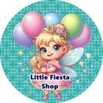 L351 luxe icing elfje 20x4,7cm v roze koek cupcake eetbaar, Ophalen of Verzenden, Nieuw, Cupcakes, Versiering