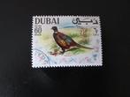 Postzegel Vogel: Fazant uit Dubai, Ophalen of Verzenden, Gestempeld, Dier of Natuur