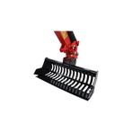 Puinbak MET 800 MM BREEDTE VOOR HZC POWER MINIGRAAFMACHINE (, Ophalen of Verzenden, Zo goed als nieuw, Schop, Nize