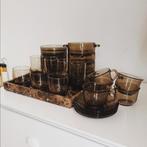 Arcoroc rookglas servies, Ophalen of Verzenden, Glas, Overige stijlen, Kom(men)