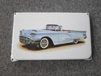 FORD THUNDERBIRD EMAILLE RECLAMEBORD, Verzamelen, Merken en Reclamevoorwerpen, Ophalen, Gebruikt, Reclamebord