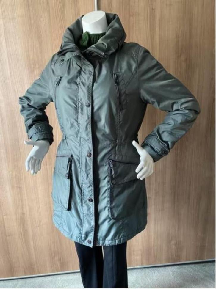 Giacomo winterjas mt. XL groen, Kleding | Dames, Jassen | Winter, Zo goed als nieuw, Maat 46/48 (XL) of groter, Groen, Ophalen of Verzenden