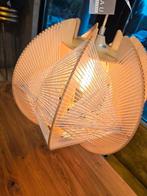 Hanglamp Jessica hout met touw, Ophalen of Verzenden, Nieuw, Hout, Minder dan 50 cm