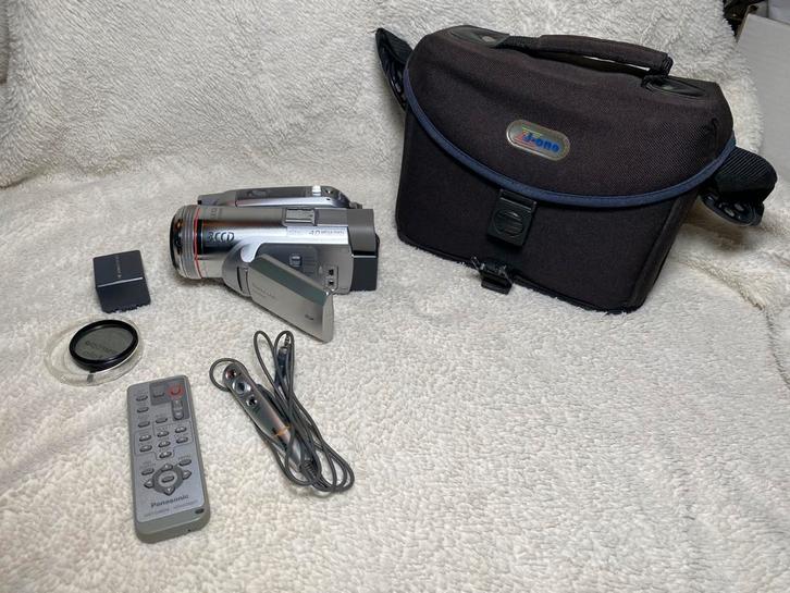 Panasonic NV-GS500 Minidv, Audio, Tv en Foto, Videocamera's Digitaal, Gebruikt, Camera, Mini dv, Panasonic, 20x of meer, Ophalen of Verzenden