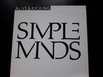 SIMPLE MINDS - ALIVE AND KICKING - 12", Cd's en Dvd's, Vinyl | Pop, Ophalen of Verzenden, 1980 tot 2000, Zo goed als nieuw, Overige formaten