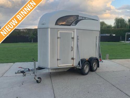 Atec Starline paardentrailer gesloten aanhanger, Dieren en Toebehoren, Paarden en Pony's | Trailers en Aanhangwagens, Gebruikt