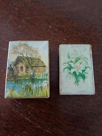 Antieke kartonnen Sieradendoosjes beschikbaar voor biedingen