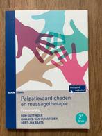 Palpatievaardigheden en massagetherapie, Ophalen of Verzenden, Beta, Nieuw, HBO