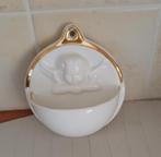 Wijwaterbakje Goebel, engel met goud, Antiek en Kunst, Ophalen of Verzenden