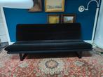 Artifort Kho Liang Le Black Velvet design sofa bank 3-zitter, Ophalen, Zo goed als nieuw, 75 tot 100 cm, Metaal