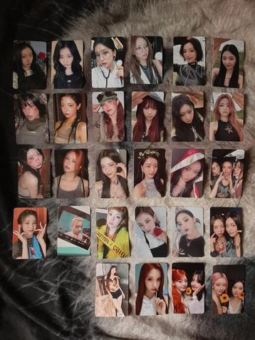 Itzy + anders ggs photocards beschikbaar voor biedingen