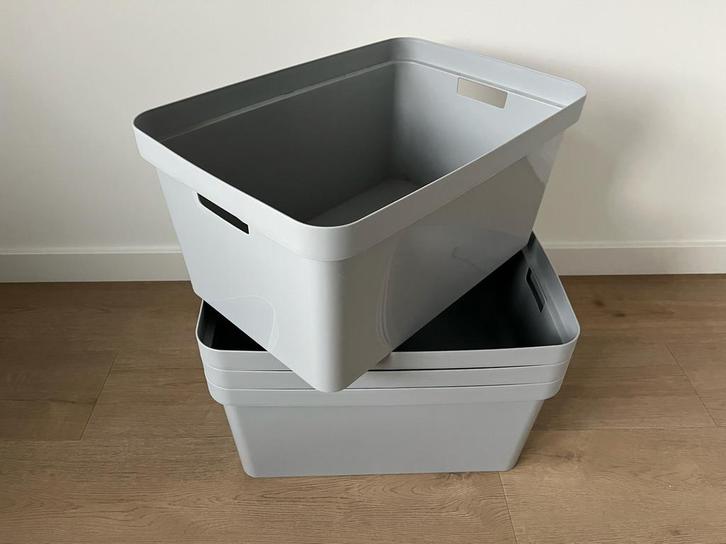 Curver Infinity Box Bakken - Opbergbakken 45L, Huis en Inrichting, Woonaccessoires | Kisten, Gebruikt, Minder dan 50 cm, Kunststof
