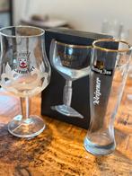 Set bierglazen: La Trappe, Tripel Karmeliet, Hertog Jan, Verzamelen, Glas en Borrelglaasjes, Ophalen of Verzenden, Nieuw, Bierglas