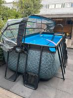 Exit Toys zwembad met overkapping, Tuin en Terras, Zwembaden, Ophalen, Minder dan 80 cm, 300 cm of meer, Zo goed als nieuw