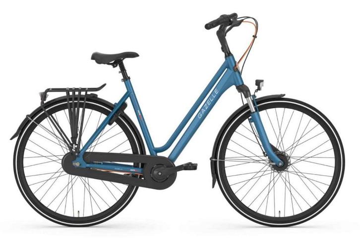 Gazelle Vento C7 damesfiets, Fietsen en Brommers, Fietsen | Dames | Damesfietsen, Zo goed als nieuw, Gazelle, Versnellingen, 53 tot 56 cm