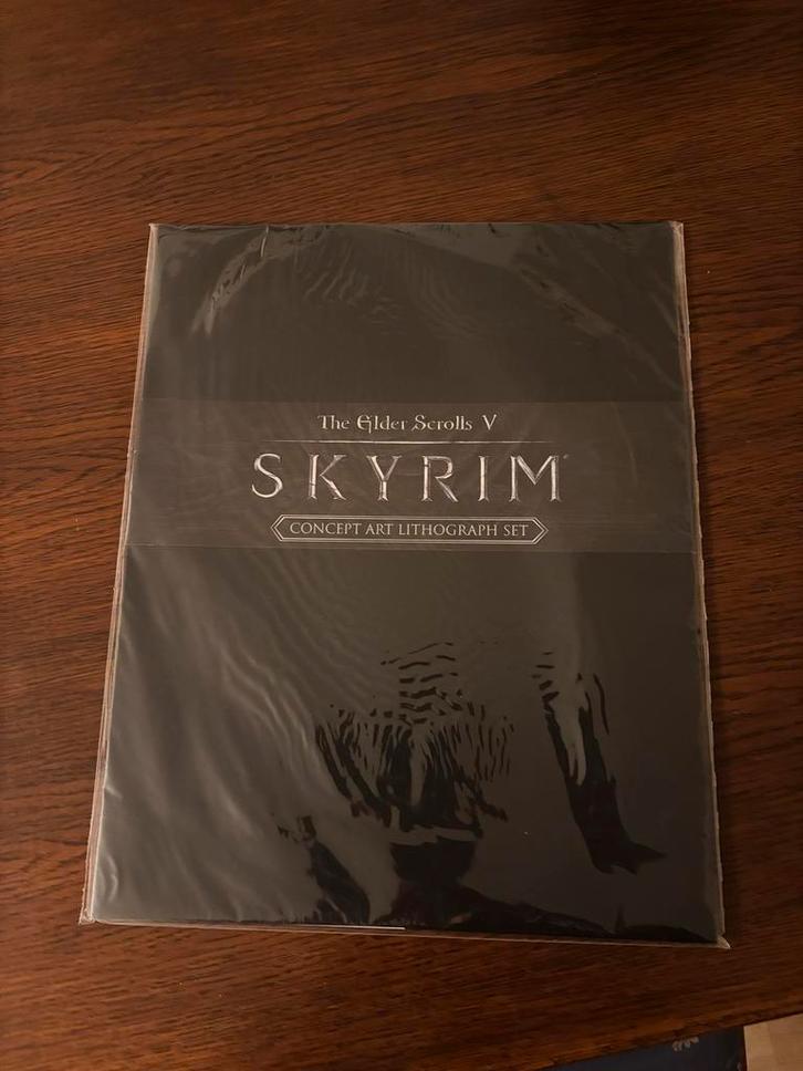 Skyrim Concept Art Lithograph Set - Nieuw!, Verzamelen, Overige Verzamelen, Nieuw, Ophalen of Verzenden