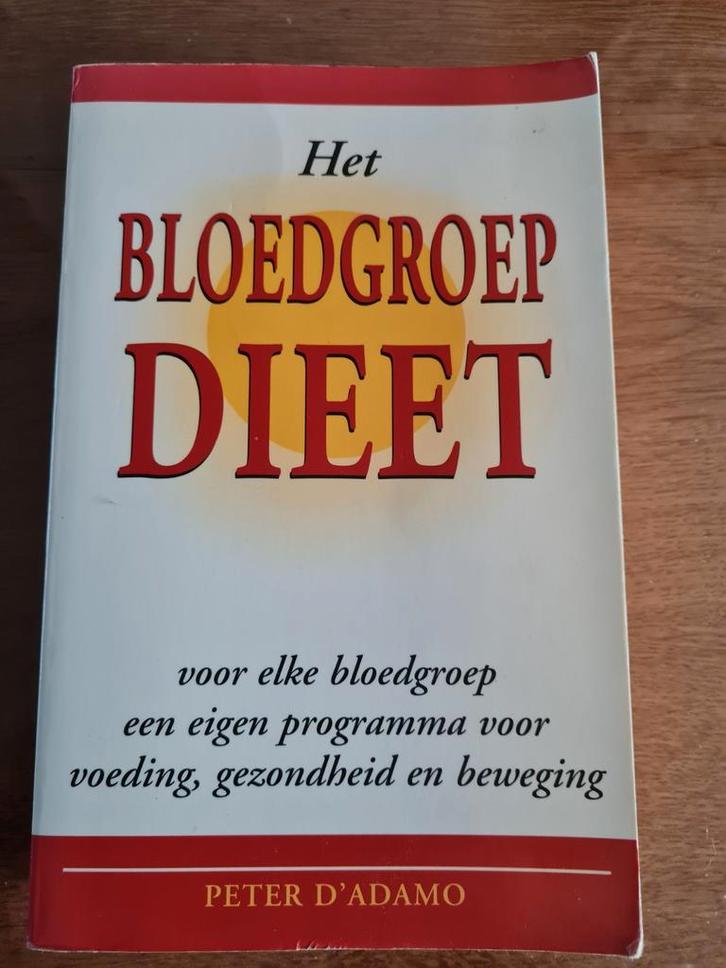 Het Bloedgroep Dieet - Peter D'Adamo, Boeken, Gezondheid, Dieet en Voeding, Gelezen, Dieet en Voeding, Ophalen of Verzenden