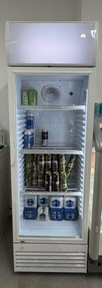 Glasdeurkoeling Frisdrank koelkast 324L Wit, Ophalen, Gebruikt, Koelen en Vriezen