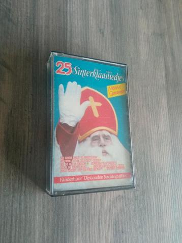 25 Sinterklaasliedjes cassettebandje beschikbaar voor biedingen