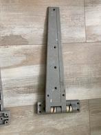 Zware scharnieren 3stuks L58x H23x B6,5 cm voor hekken. Stal, Ophalen, Gebruikt, 50 tot 100 mm, Overige typen
