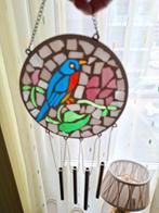 Raamhanger Vogel glas met mozaiek, Huis en Inrichting, Ophalen of Verzenden, Zo goed als nieuw